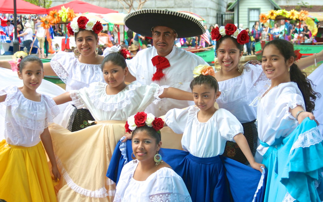 Dancers at the Que Pasa Festival in Richmond, VA