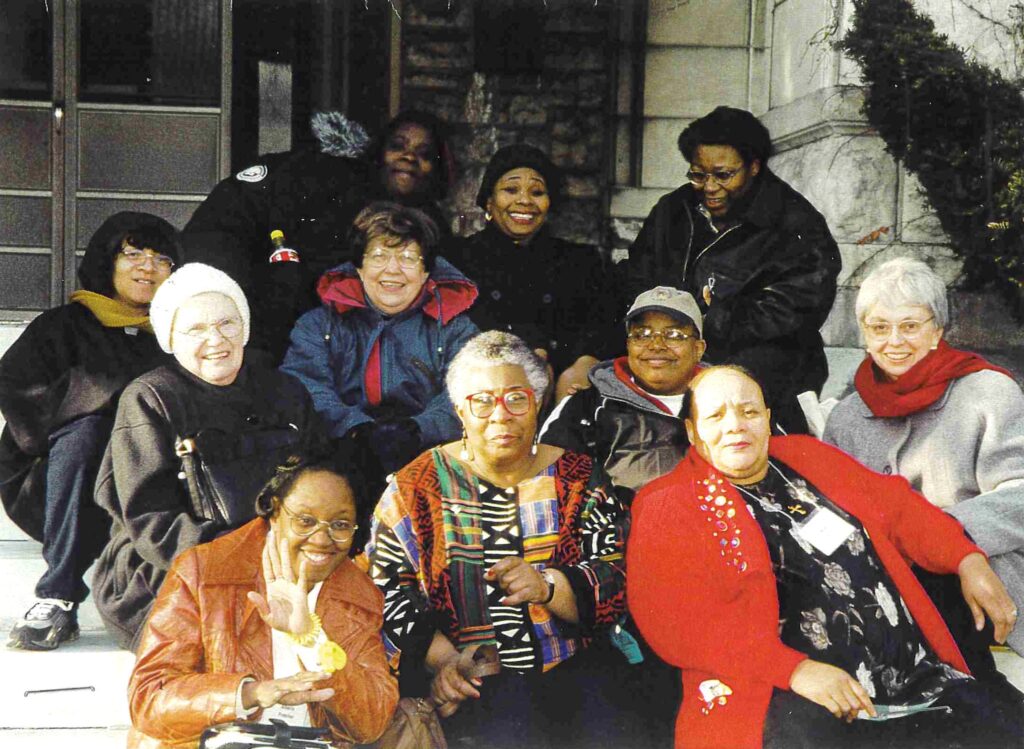 Shade Tree Women with BVM Sisters Helen Sue and Barbara